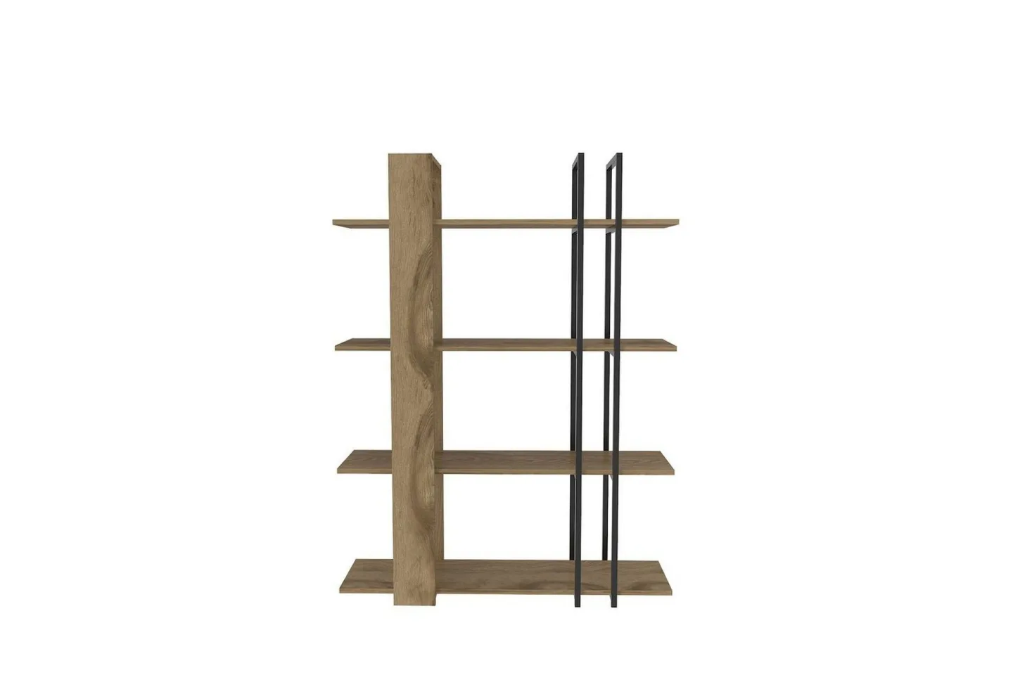 Thyra Bokhylla 120 cm - Ek/Svart