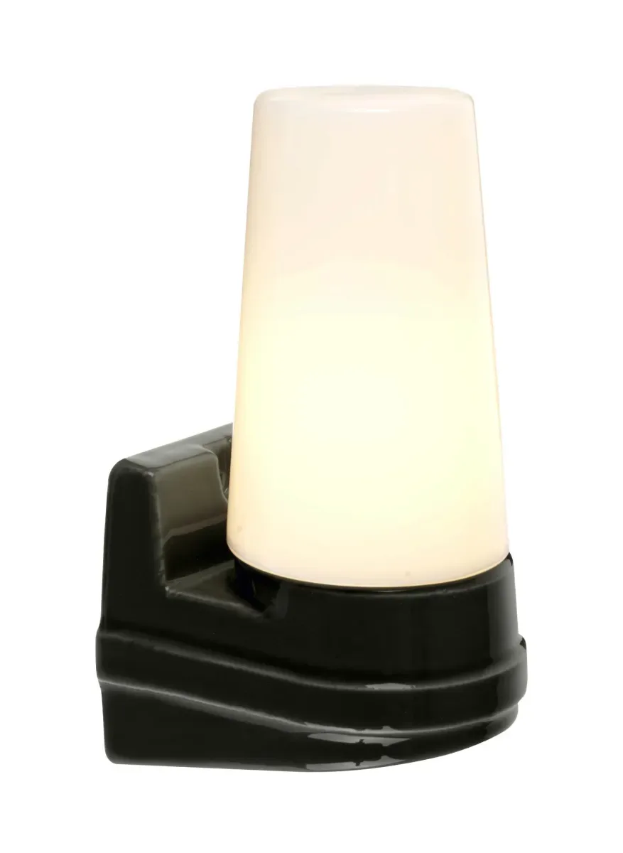 Ifö electric - Bernadotte 18cm - Badrumslampa - Svart