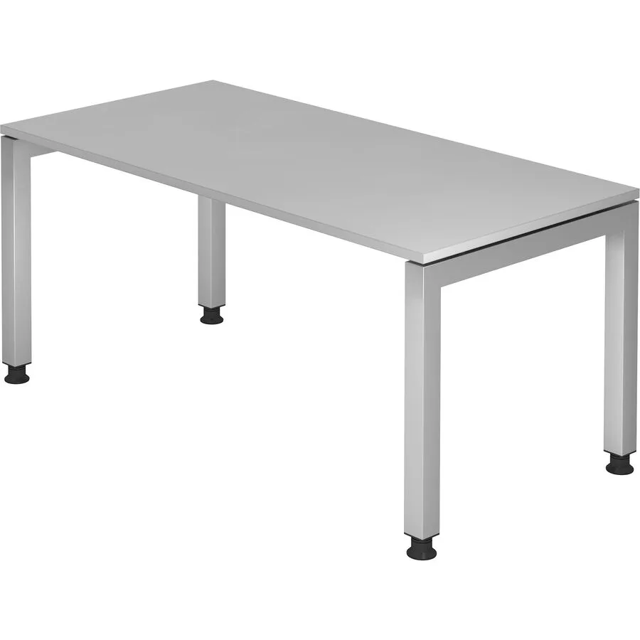 Schreibtisch Office grau Holzwerkstoff B 160 T 80 cm