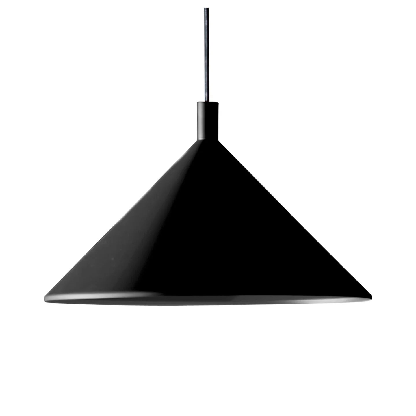 Martinelli Luce - Cono Ø45 cm – Black - Pendellampor - Elio Martinelli