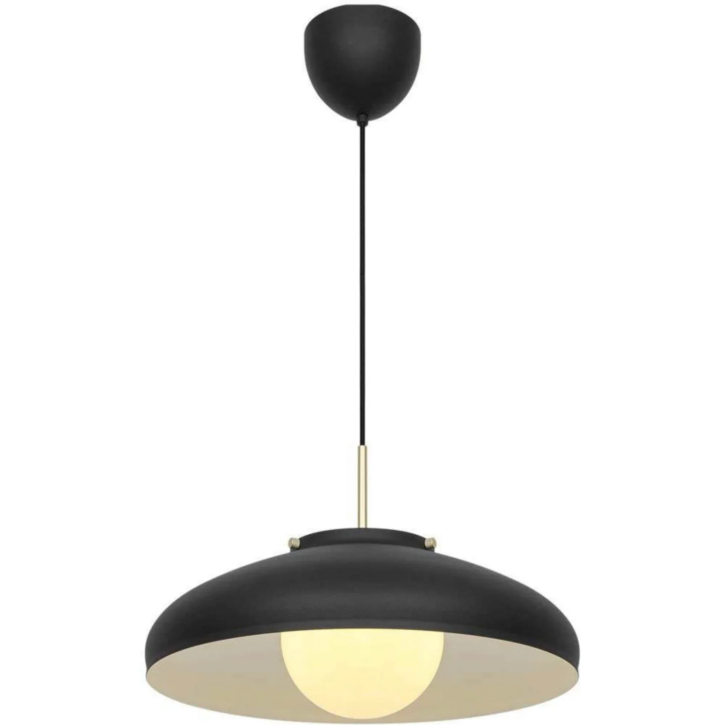 Latif Pendelleuchte Schwarz - DFTP DFTP by Nordlux - Esszimmer - Skandinavisch - Metall - Mit Schirm