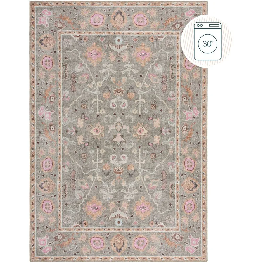 Teppich Dyvra Rosa Polyester 152 cm 230 cm