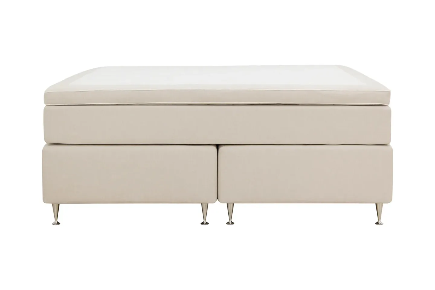 HVILA Lyx Kontinentalsäng 160x200 cm - Ljusbeige