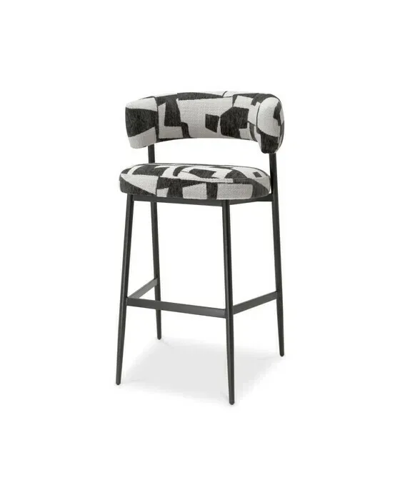 Folsom Bar Stool Brooklyn Black