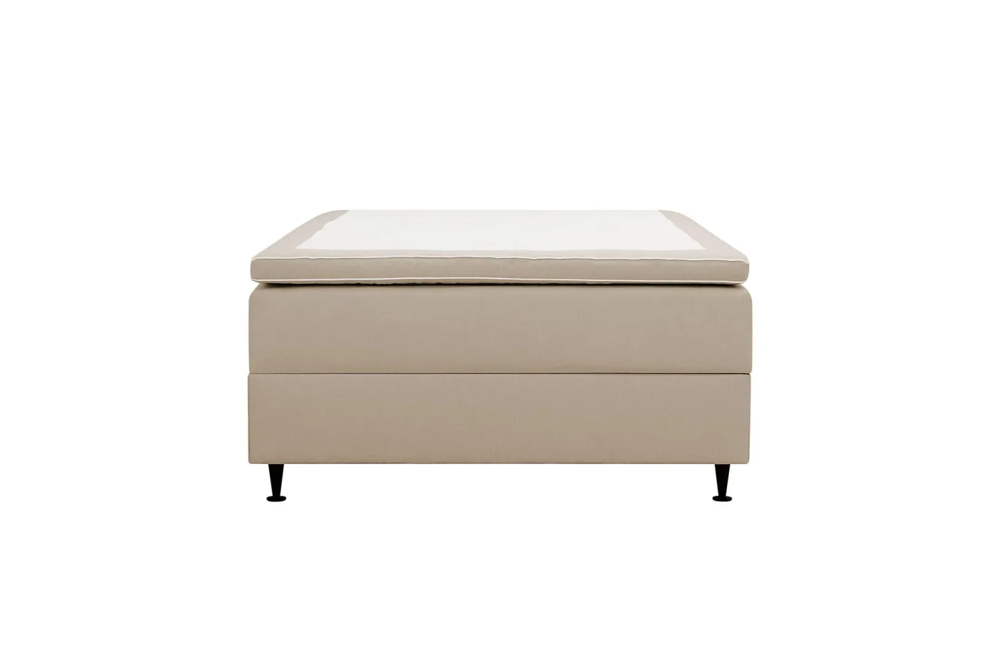 HVILA Plus Kontinentalsäng med Förvaring 120x200 cm - Beige