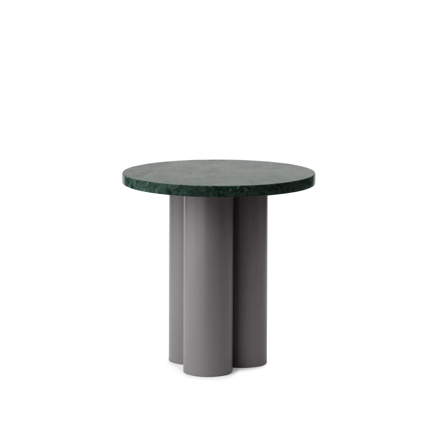 Normann Copenhagen - Dit Table Grey - Verde Marina - Sidobord - Mönstrad,Grå - Metall/Sten