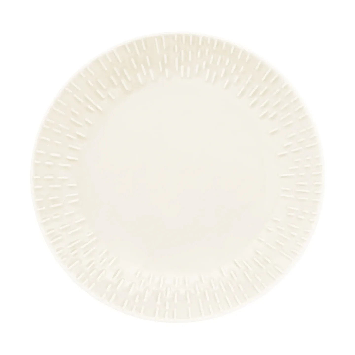 Aida Confetti Teller Vanille, Ø21 cm