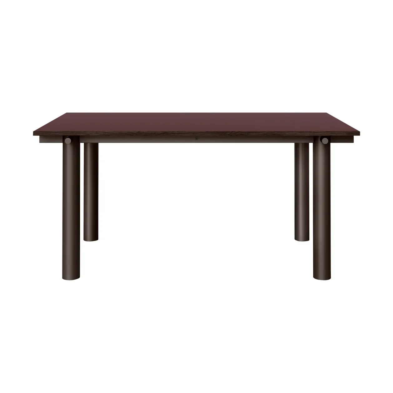Ferm Living Atura Esstisch Dark chocolate-burgundy, 90x160 cm