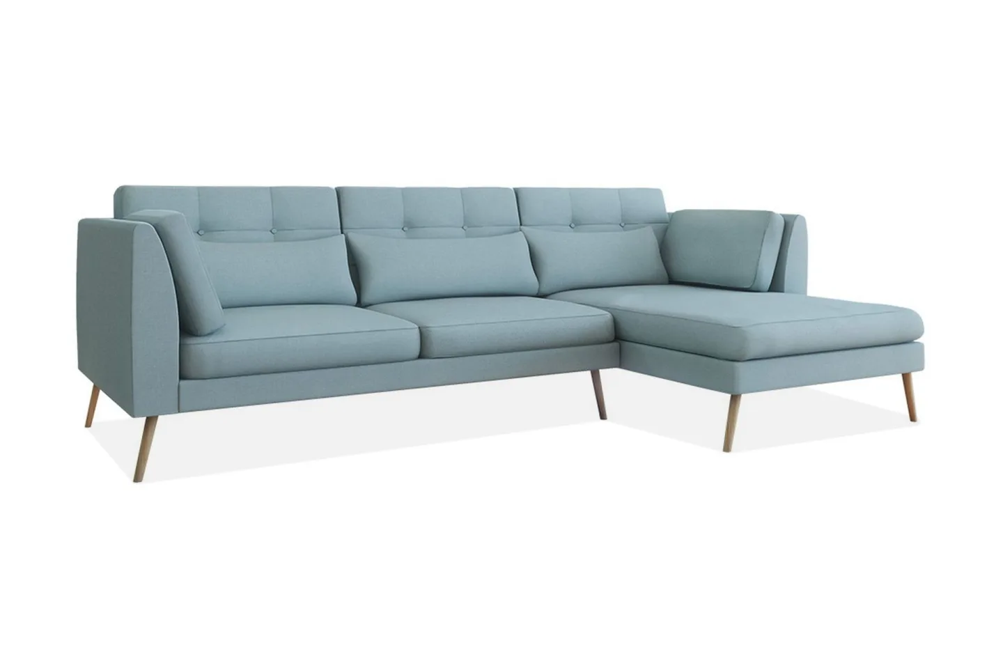 Pacyfic Divansoffa 280x162x100 cm Höger - Blå