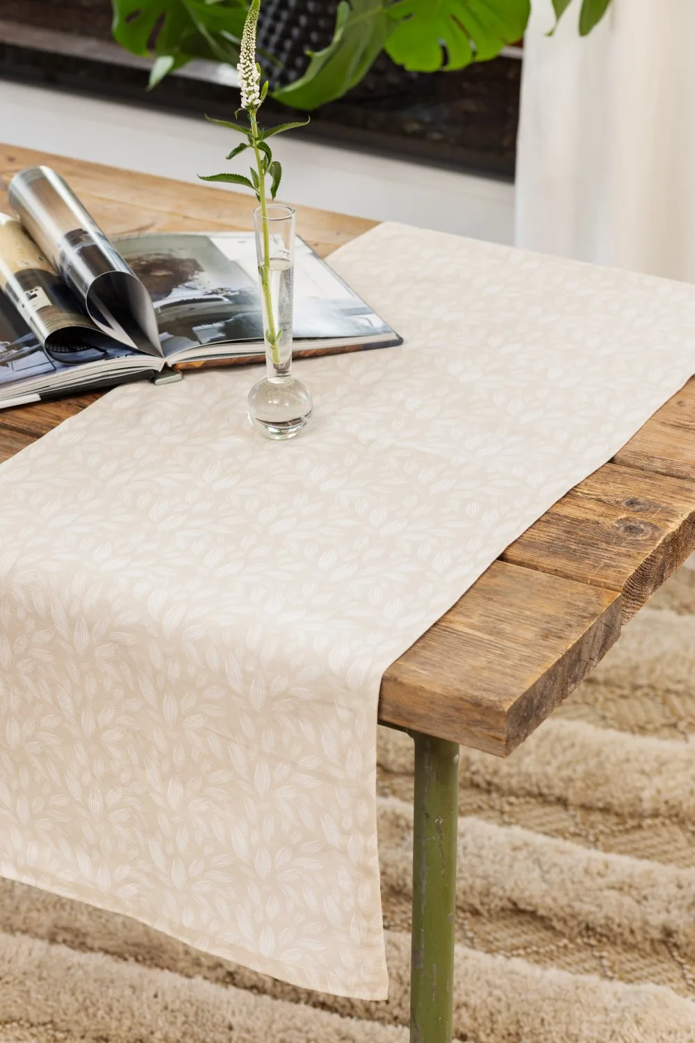 Løpere - Satu (beige) (Størrelse: 40 x 140)