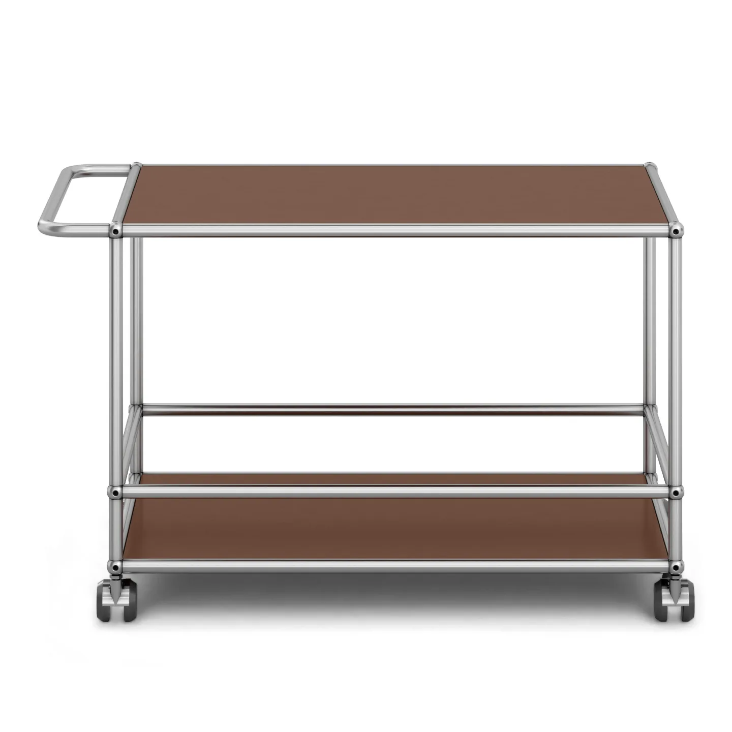 USM - USM Haller Serving Trolley L USM Brown - Serveringsvagnar - Fritz Haller & Paul Schärer - Brun