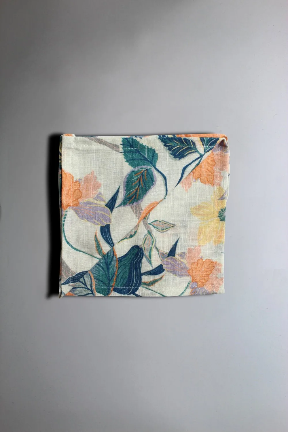 Servietter 4-pakning - Sofi-Lee (oransje) (Størrelse: 40 x 40 cm)