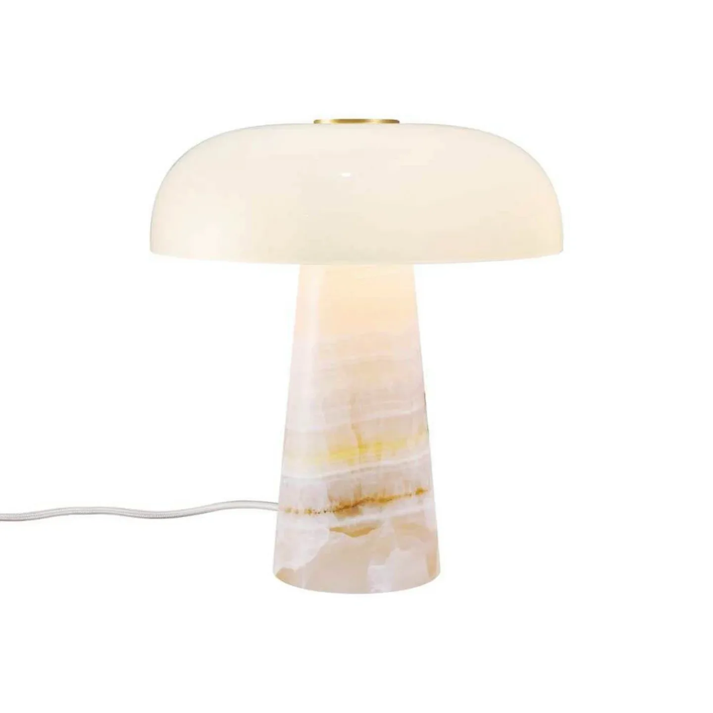Glossy bordlampe Mini Rosa - DFTP DFTP by Nordlux - Stue - Skandinavisk - Marmor - Med skjerm