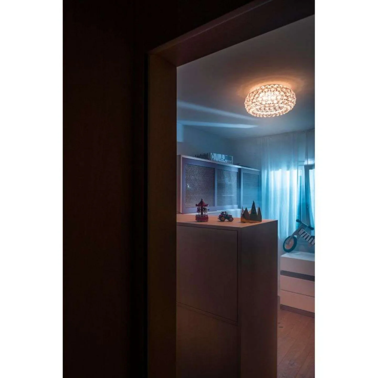 Caboche Plus LED Deckenleuchte Transparent - Foscarini - Kunststoff