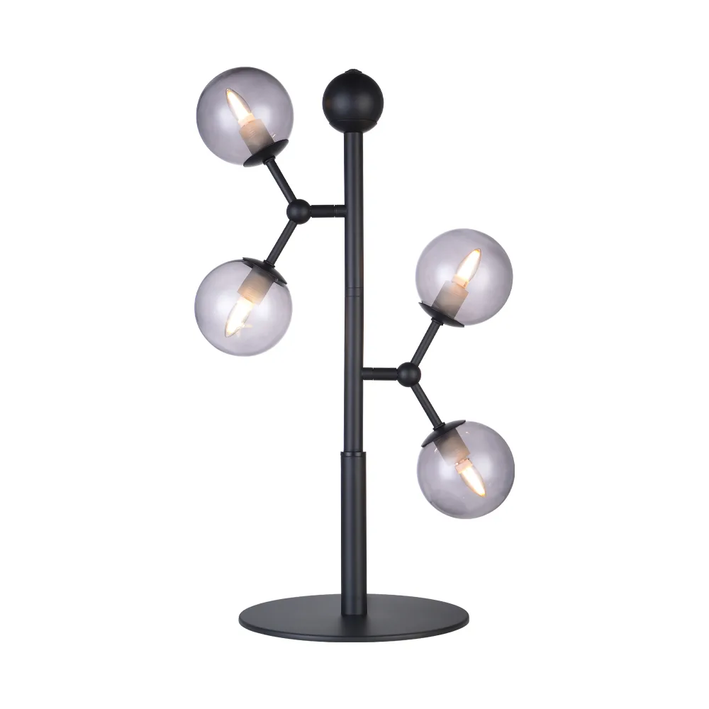 Halo Design - Atom 52cm - Bordslampa - Svart