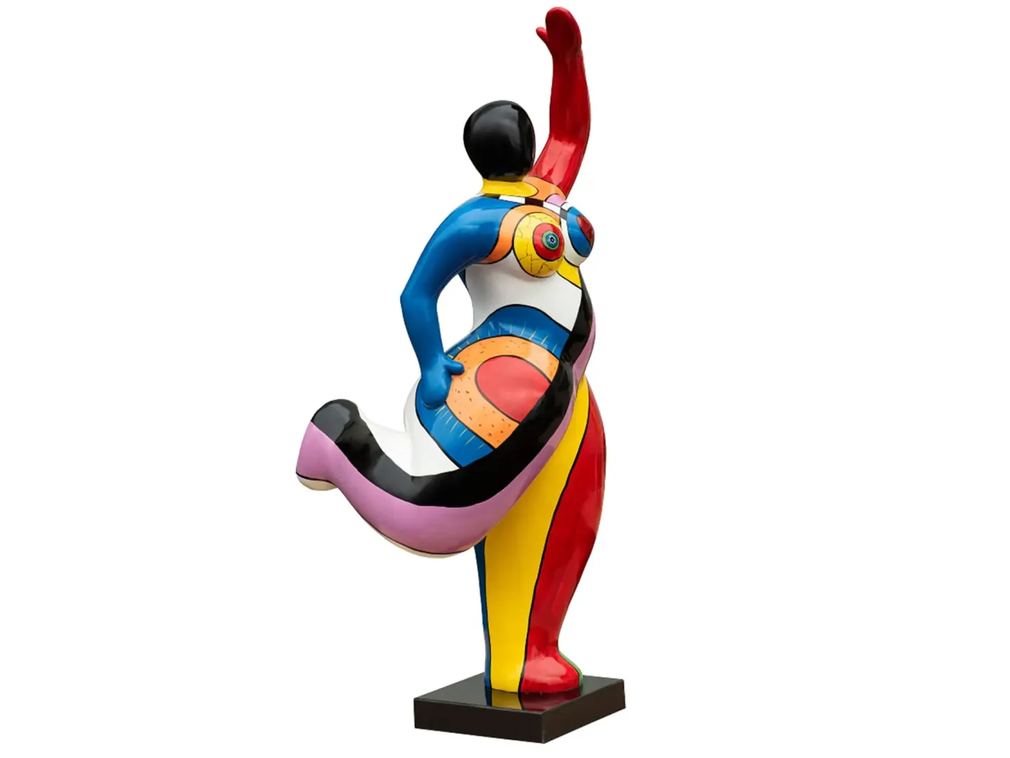 image LAND Skulptur Hommage an Niki de Saint Phalle, Nana Stil 7 Mehrfarbig | Schubiger Möbel