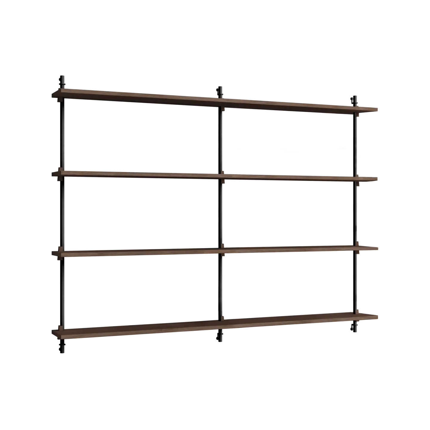 MOEBE Moebe wall shelving vägghylla ws.115.2.B Rökt ek-svart