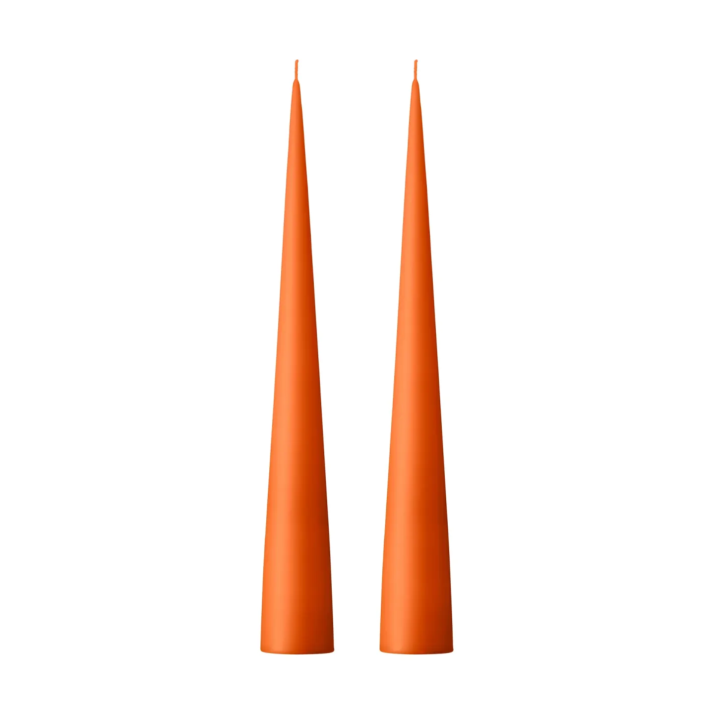 ester & erik ester & erik Kegelkerze 37cm 2er Pack matt Mild orange 16