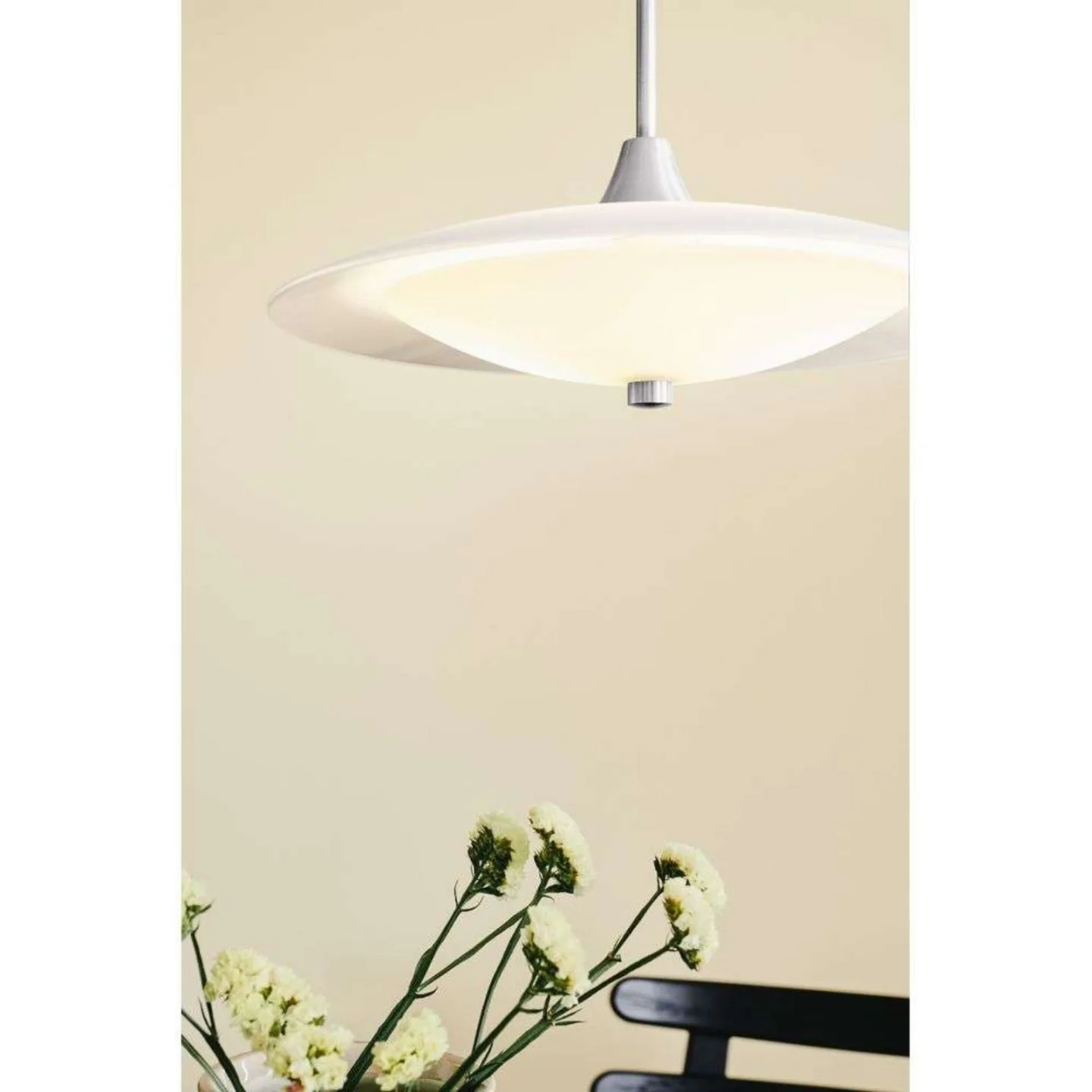 Baroni Pendel Ø35 Black/Opal - Halo Design - Spisestue - Metall
