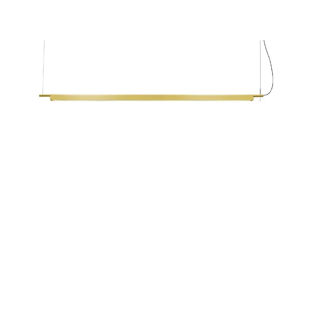 Luceplan Compendium Pendelleuchte Messing, inkl. Phasendimmer