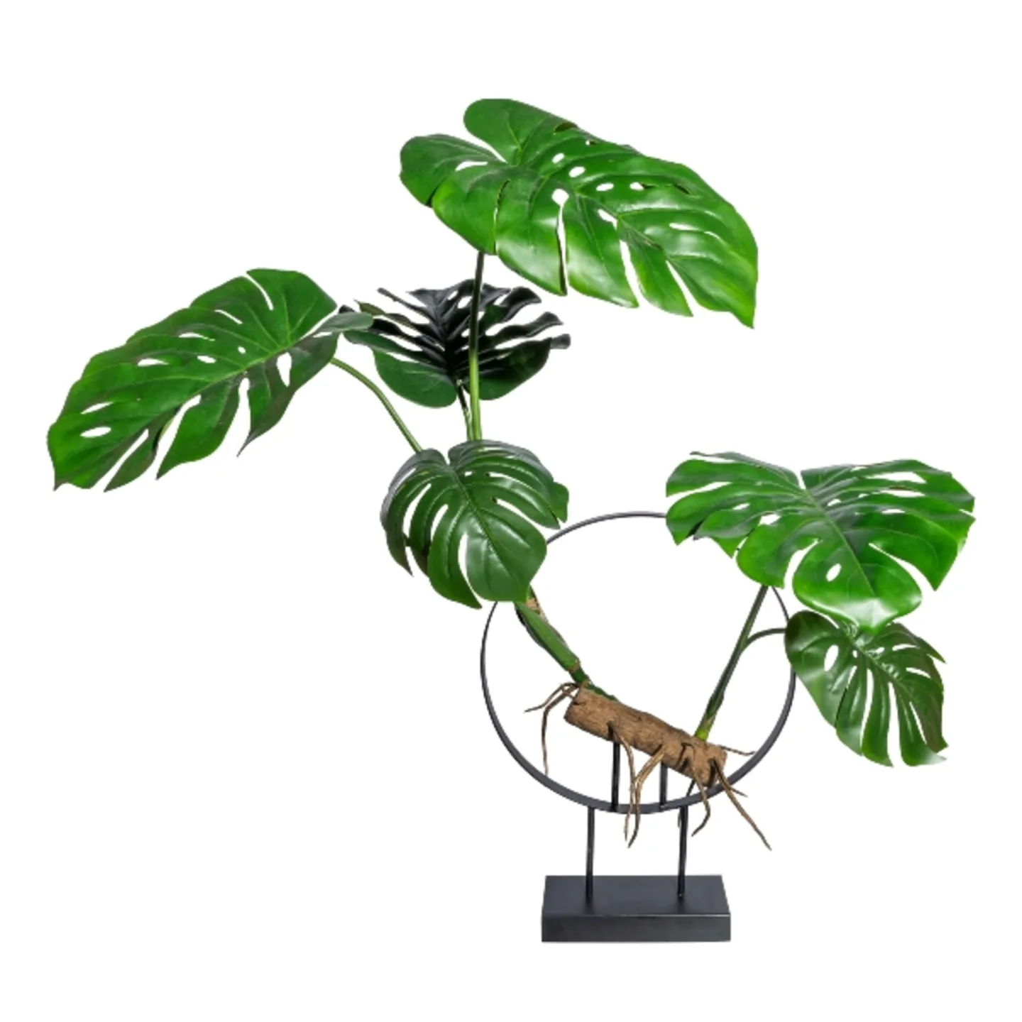 Gasper Kunstpflanzen Splitphilodendron mit Kunstholz H: 100 cm | Schubiger Möbel