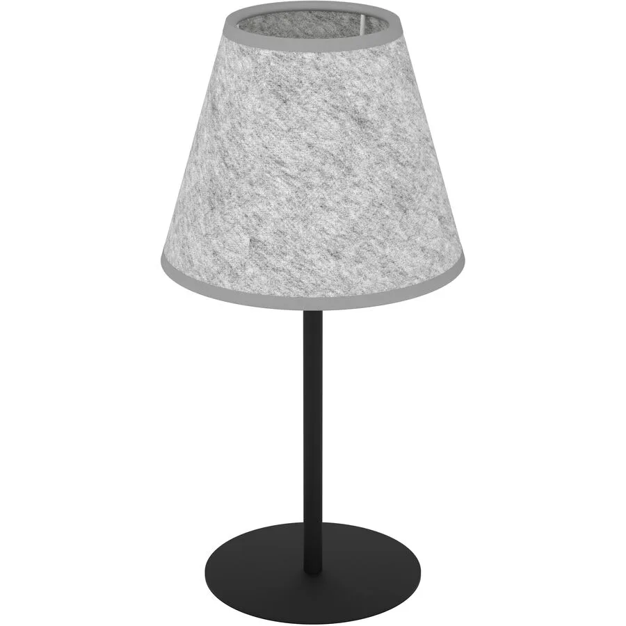 Eglo Tischlampe Alsager Schwarz Stahl 39.5 cm