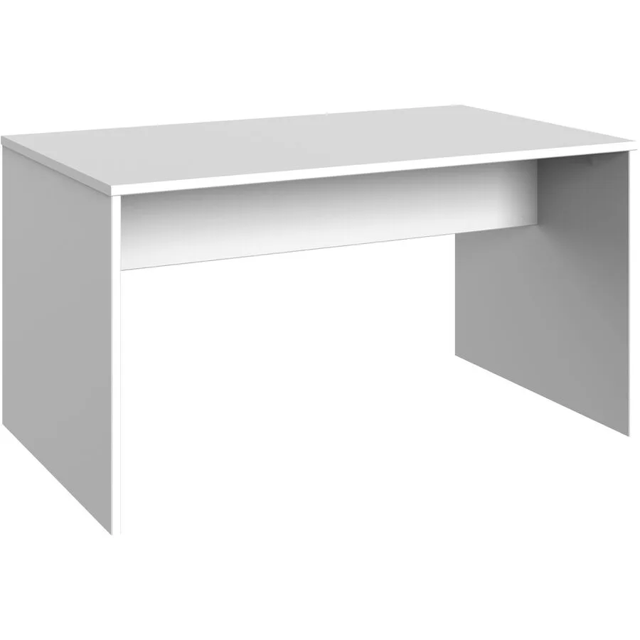 Schreibtisch Cindra weiss/rosé Holzwerkstoff B 140 T 70 cm
