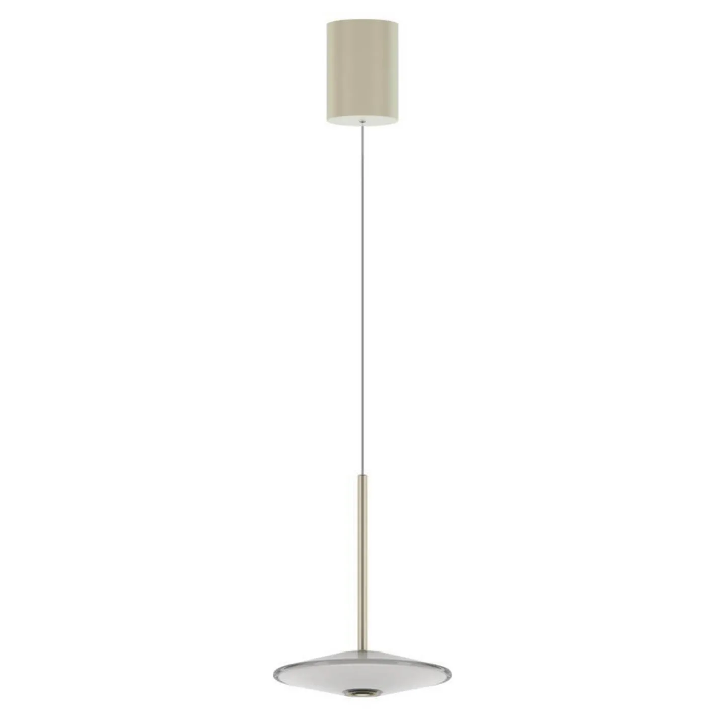 Solene pendellampe White - LOOM DESIGN - Stue - Moderne - Glass - Med en lyskilde