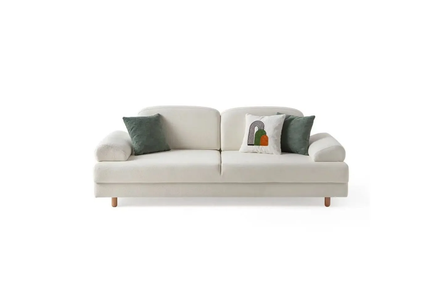 Torrelis Bäddsoffa 3-sits - Vit