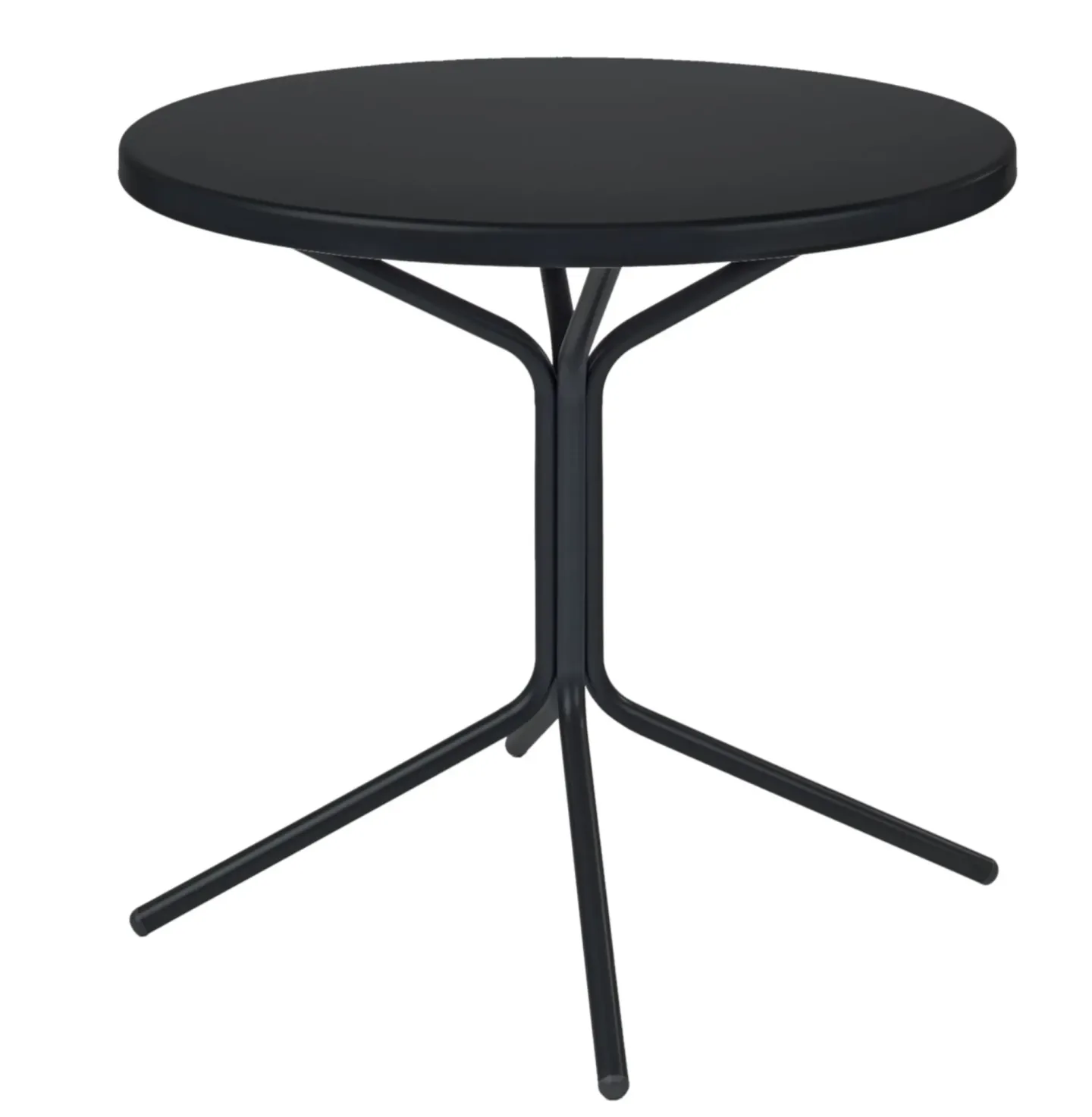 Schaffner Metall-Bistrotisch Pix Rund Schwarz | Schubiger Möbel