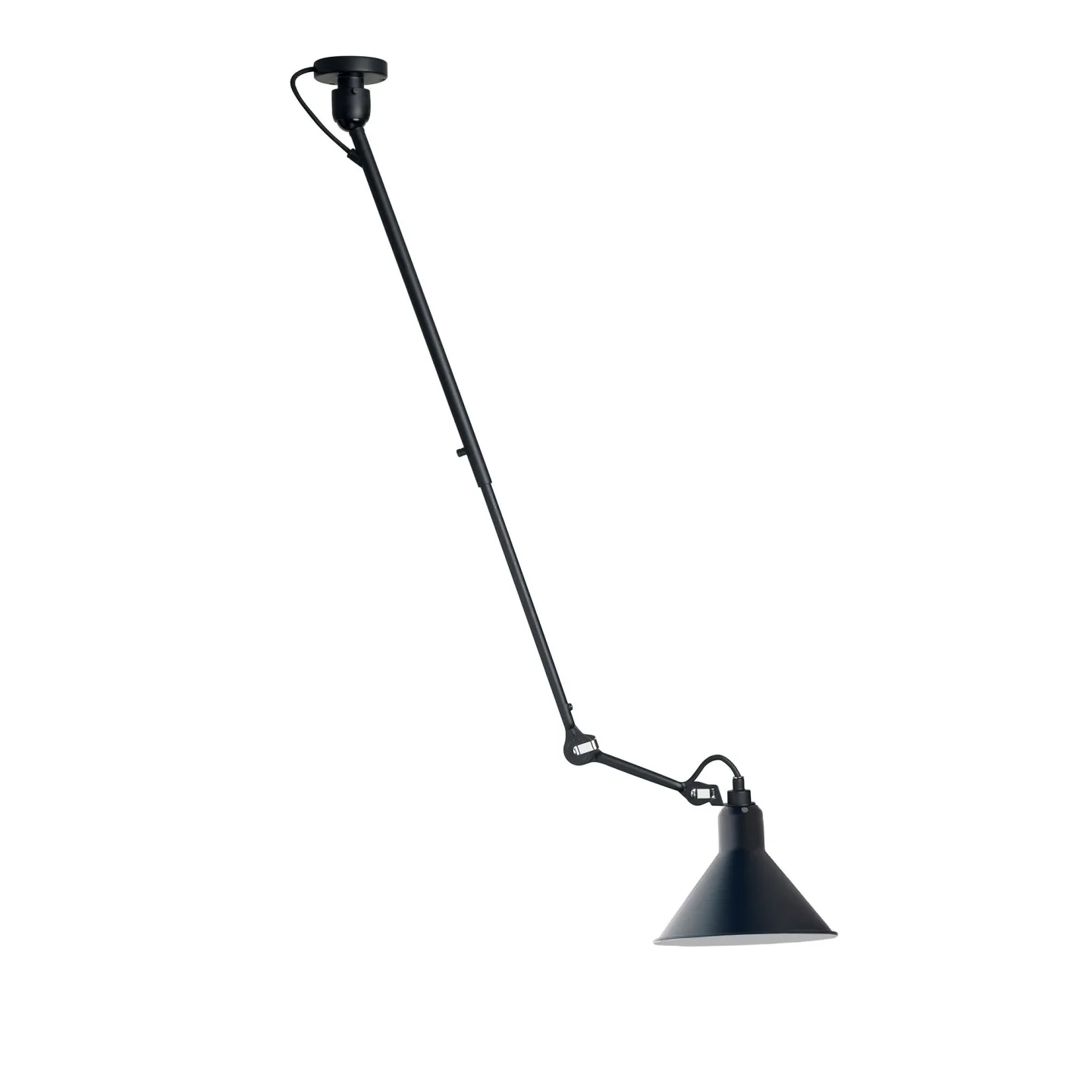 DCWéditions - Lampe Gras No302 - Conic, Blå - Pendellampor - Bernard-Albin Gras - Blå