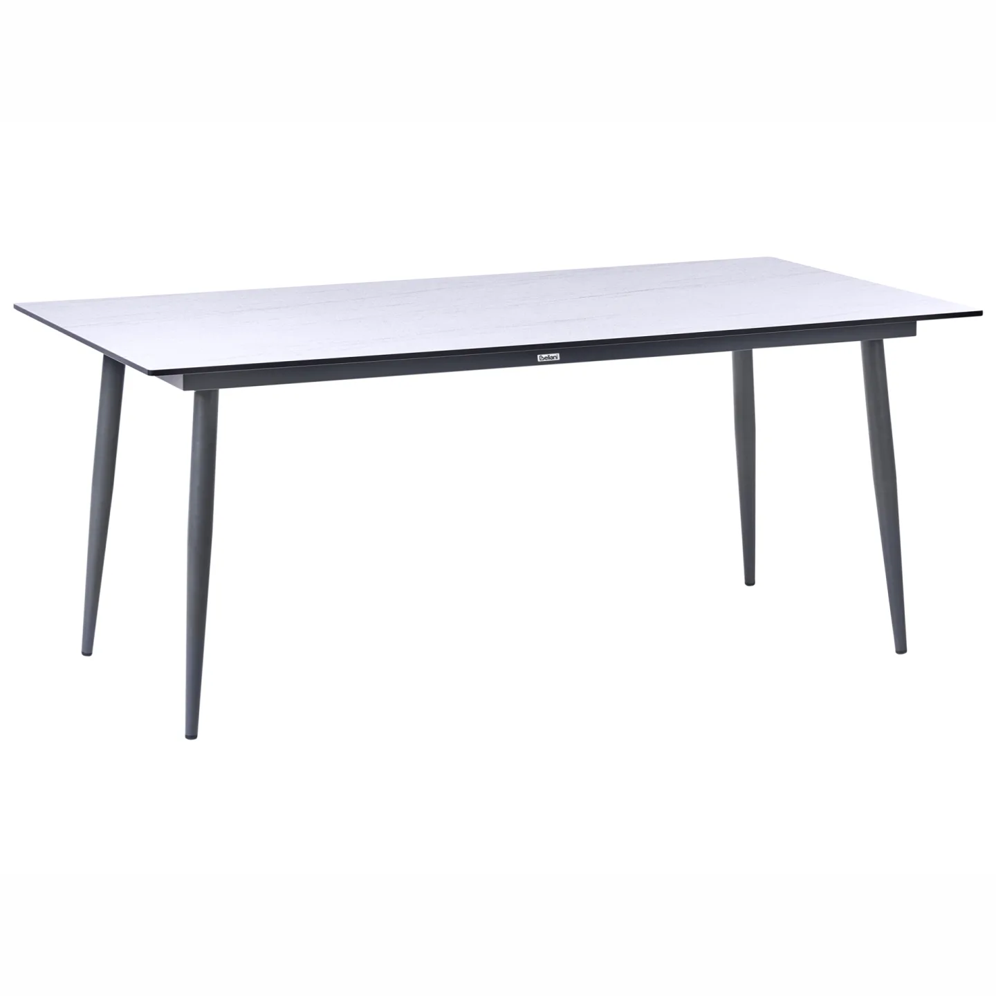 Matbord utomhus Tolentino 90x180 cm Steneffekt - Grå/Beige