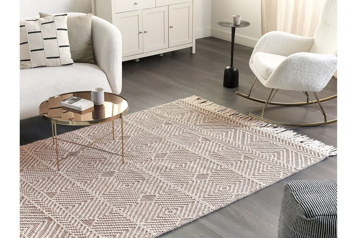 Kestel Ullmatta 160x230 cm - Beige