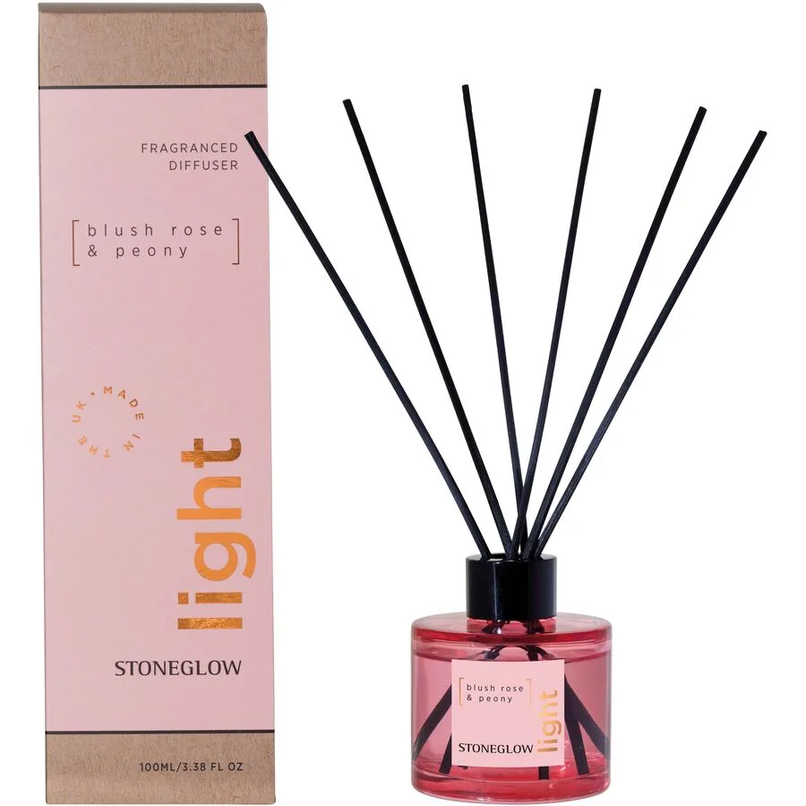 Stoneglow Raumduft Elements Rosa Glas 200 ml