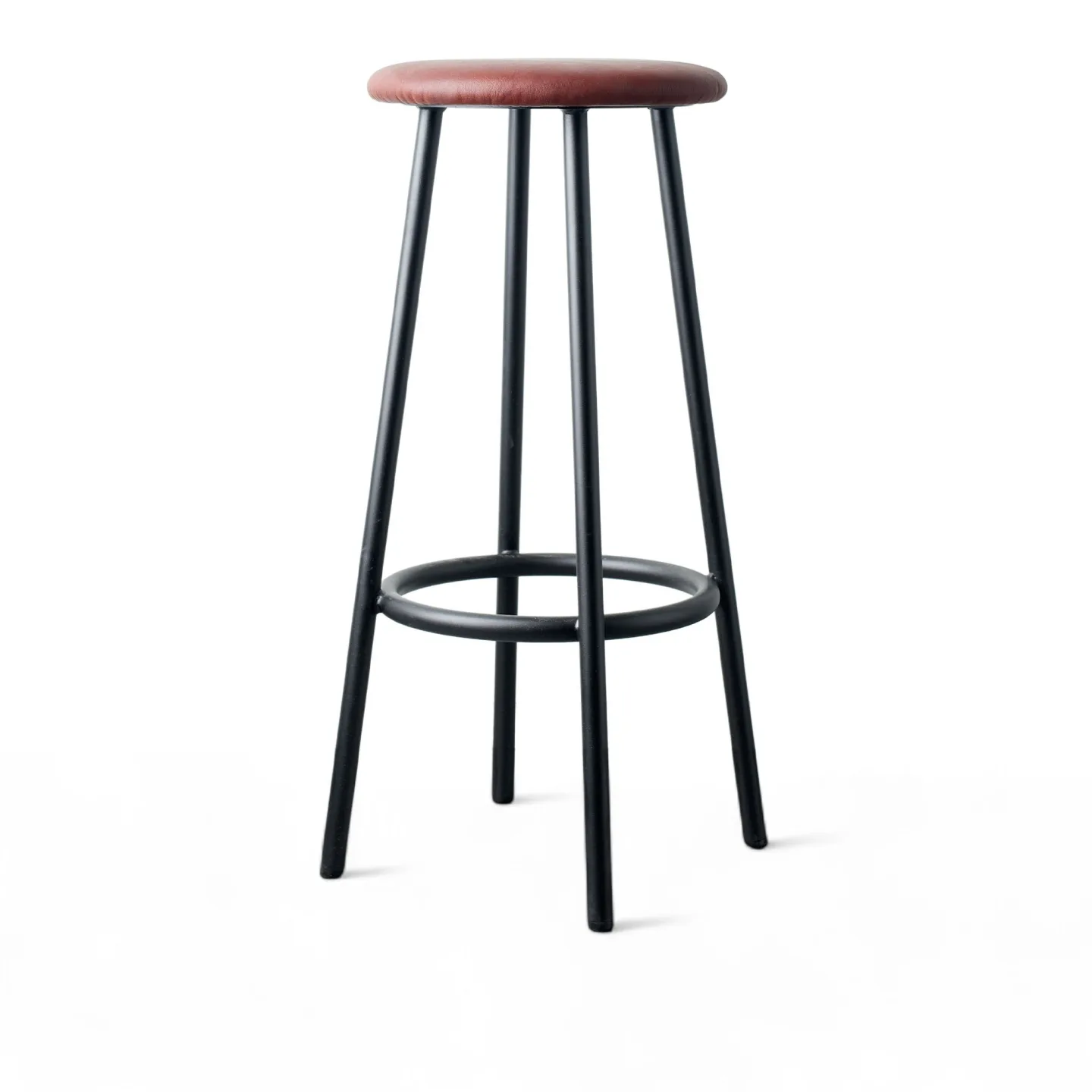 Ingridsdotter - Bar barpall - Barstolar - Jonas Bohlin - Brun - Läder/Metall