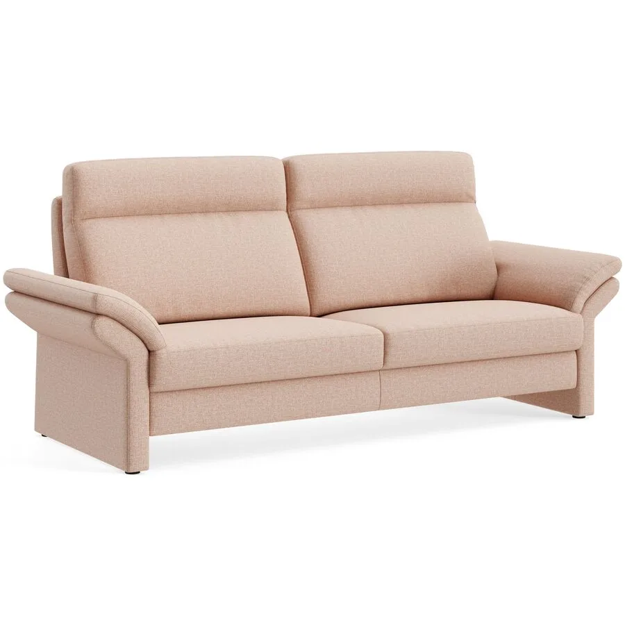 Sofa Albula Ohne Echtstoff Milano peach B 222 T 89 cm - Möbel Konfigurator: Traummöbel individuell zusammenstellen