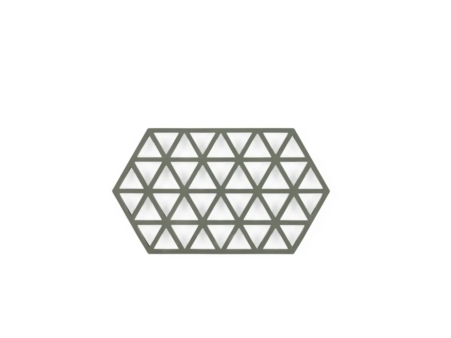 Zone Denmark Zone Denmark Triangles Topfuntersetzer Bred Olive Taupe