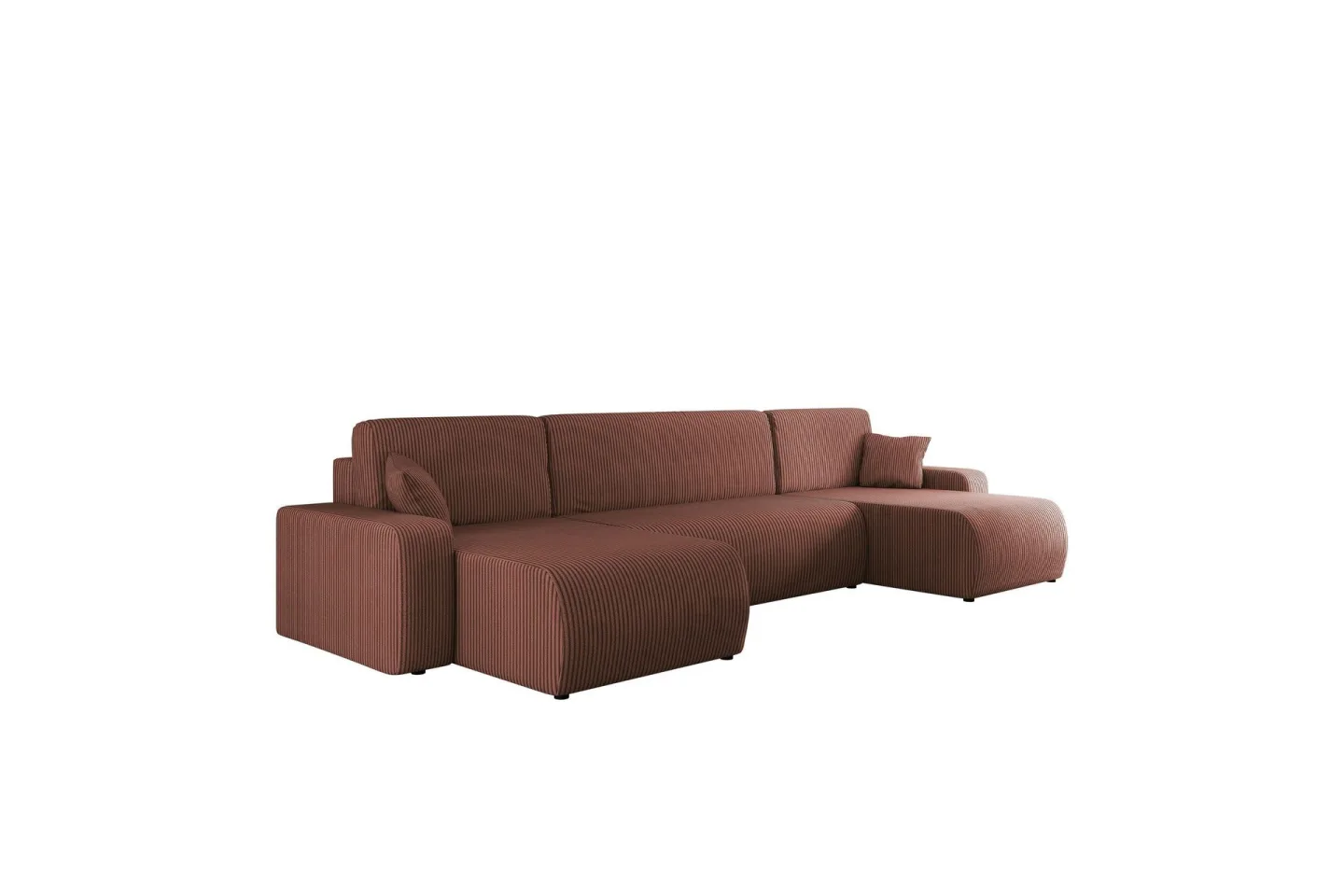 Barile Soffa Dubbeldivan 4-sits - Rosa