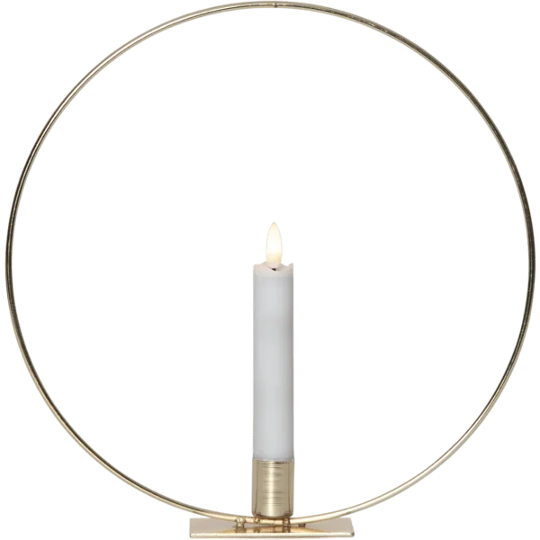 Star Trading - Flamme Ring - Batteriljus - Mässing