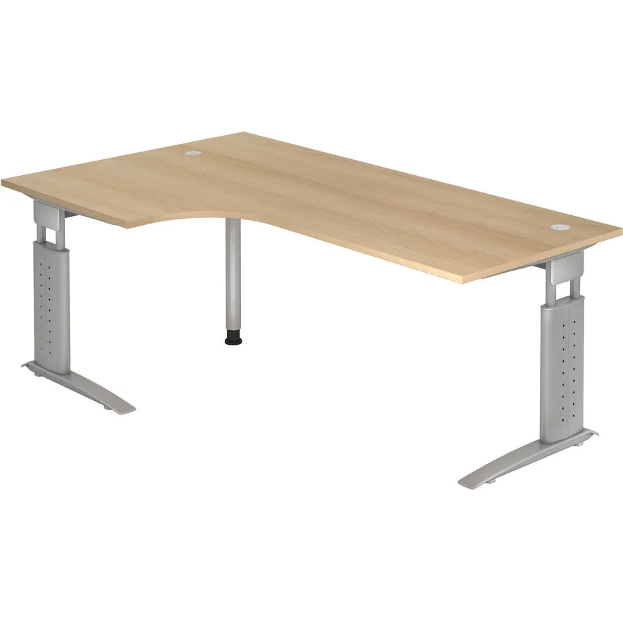 Schreibtisch Office Eiche Dekor Holzwerkstoff B 200 T 120 cm