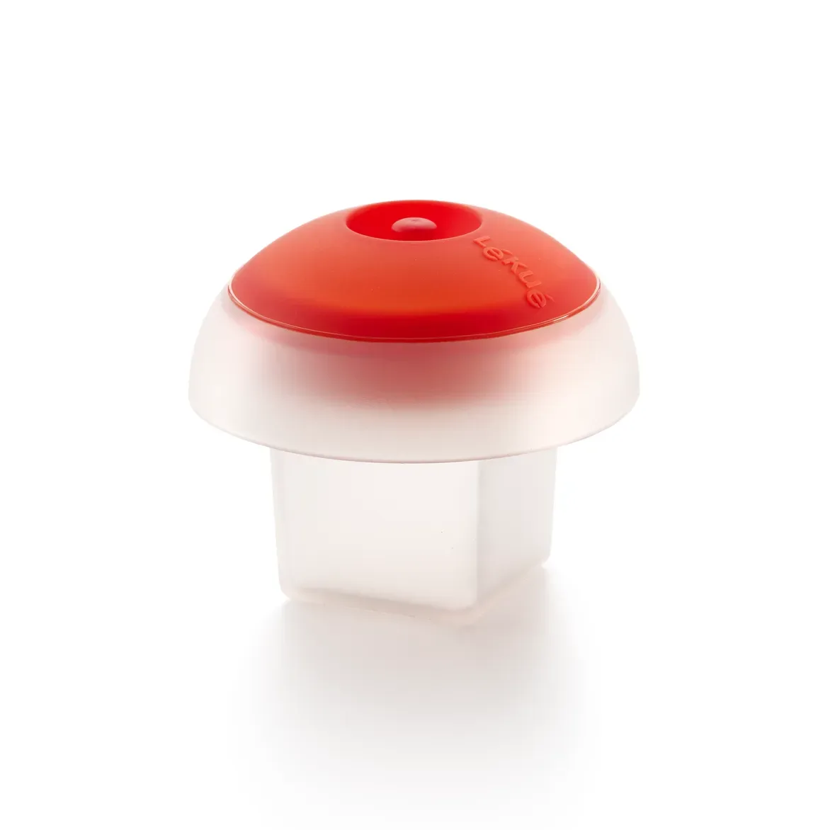 Lékué Lékué Eierpochierer Mikro quadratisch Transparent