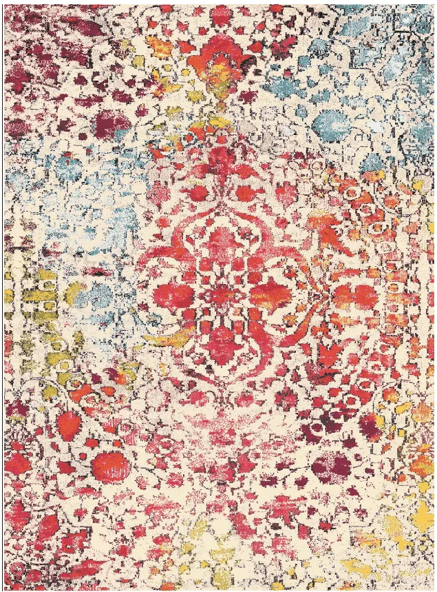 Wilton-teppe - Valldemossa (multi) (Størrelse: 130 x 190 cm)