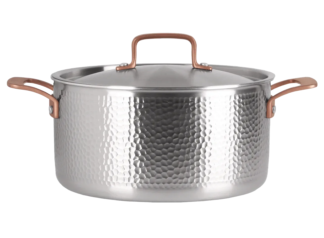 Schmortopf mit Deckel 24 cm / 5,65 Liter – Edelstahl