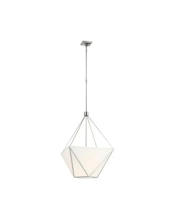 Lorino Lantern Polished Nickel Large