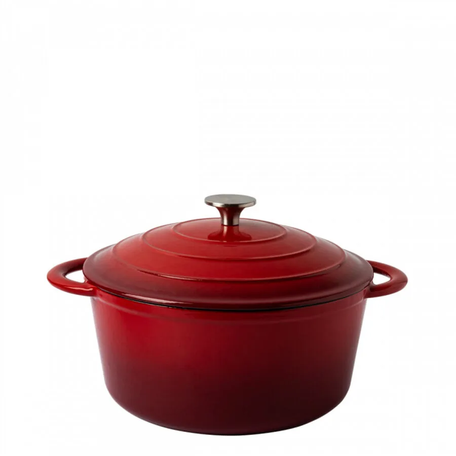 Sola Gusseisen-Topf Jupiter Rot 26 cm 26 cm 5 l