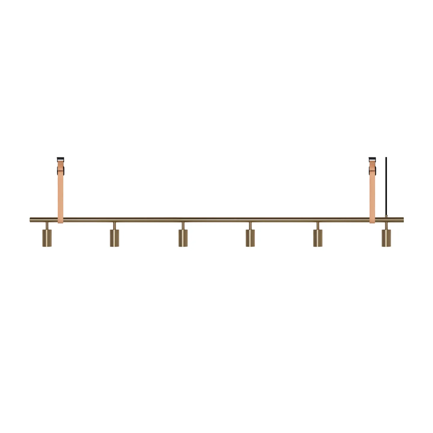 Rubn - Long John 6 Brass / Brown leather - Takkronor - Niclas Hoflin - Guld