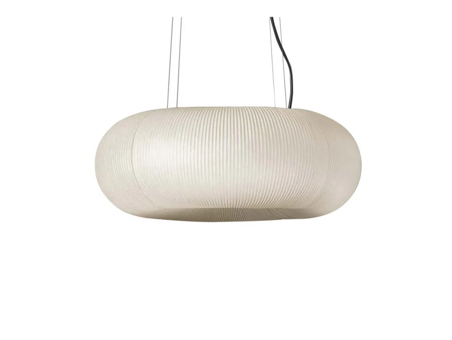 Tekiò Circular P4 LED-hänglampa, Ø 69 cm - Santa & Cole - Vardagsrum - Metall - Rund