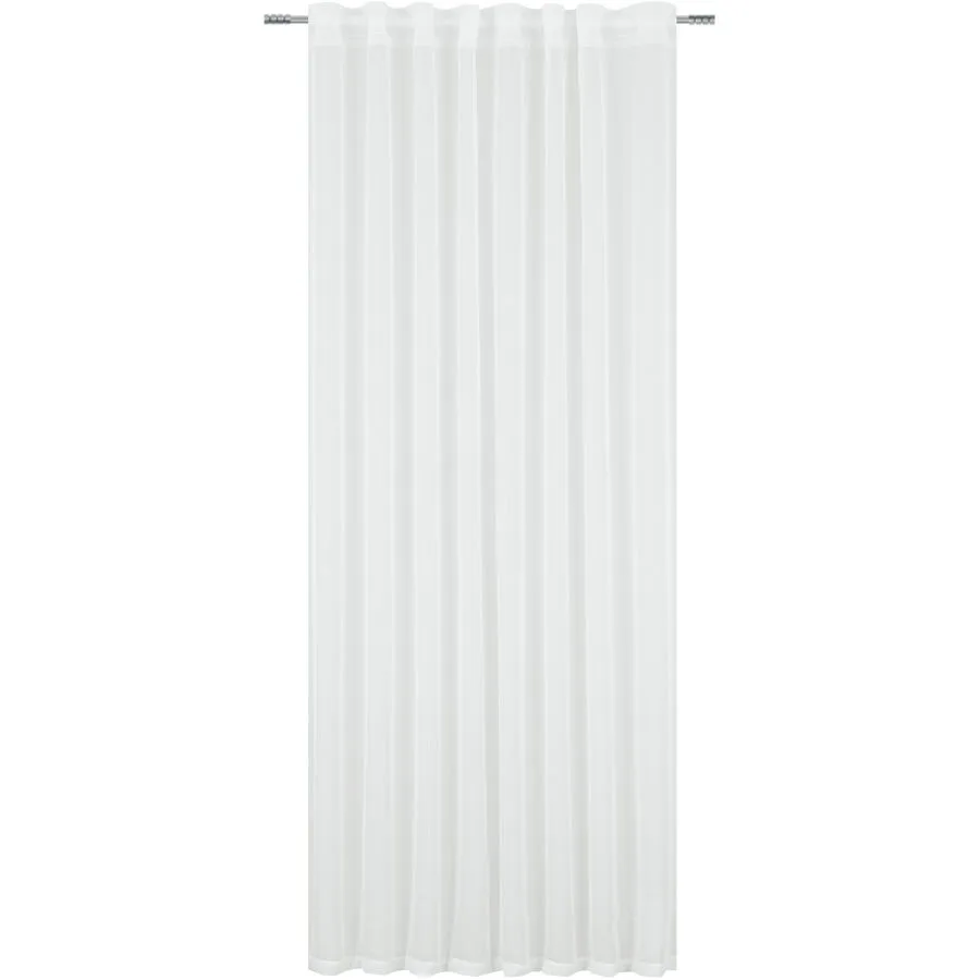 Fertigvorhang Voile Mia 135x260cm weiss - Material: 100% Polyester