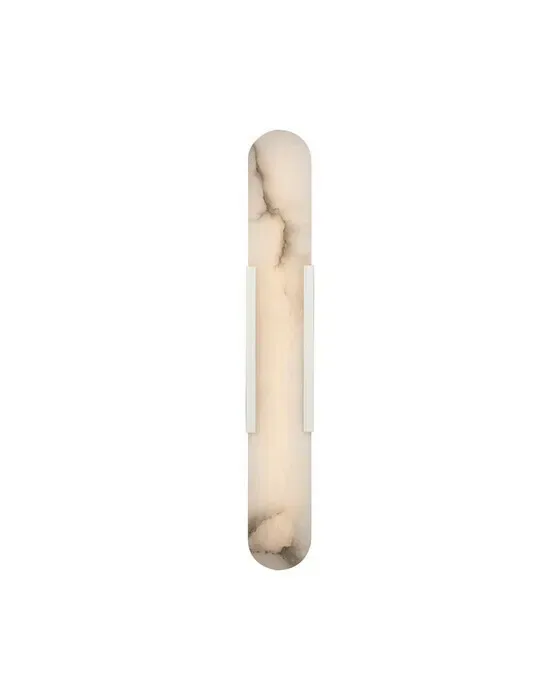 Melange 28" Elongated Sconce Polished Nickel