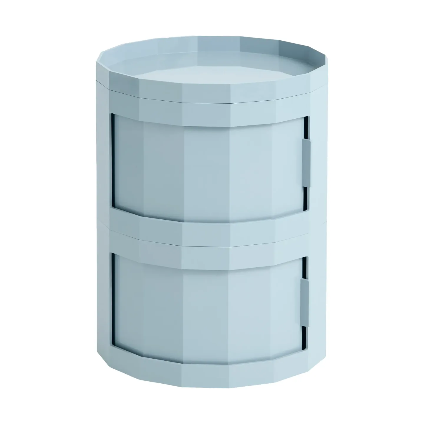 HAY Facet Cabinet 20 sidobord Misty blue
